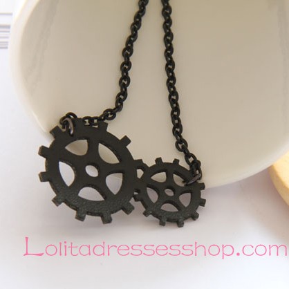 Lolita Punk Fashion Simple Black Foot Jewelry