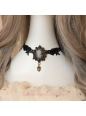 Lolita Retro Love Lace Fashion Beauty Head Necklace