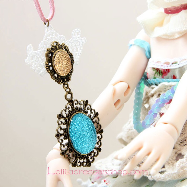 Lolita Lovely Princess Style Fashion Wild Retro Sweater Chain