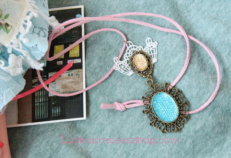 Lolita Lovely Princess Style Fashion Wild Retro Sweater Chain