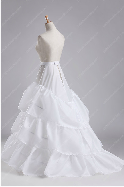 White Quality Fabrics Multilayer Lolita Dress Petticoat