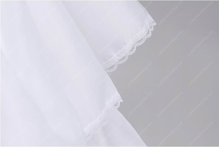 White Quality Fabrics Multilayer Lolita Dress Petticoat