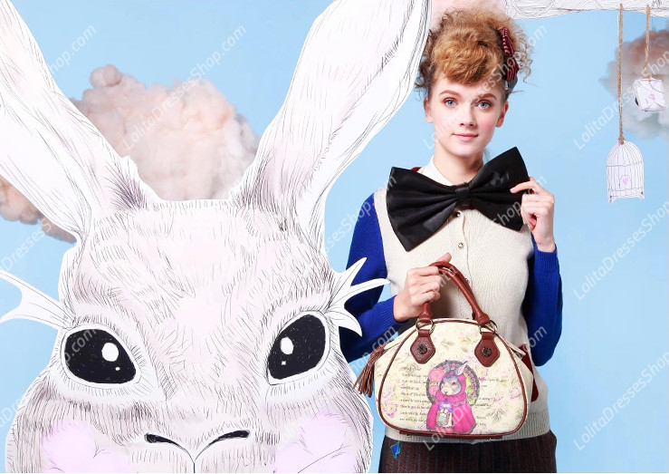 Vintage Rabbit Cartoon Sweet Lolita Bag