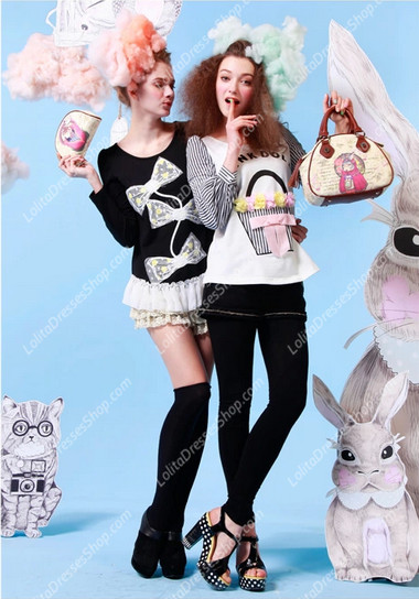 Vintage Rabbit Cartoon Sweet Lolita Bag