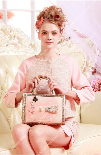 Pink Sweet Rapunzel Fairy Tale Lolita Bag