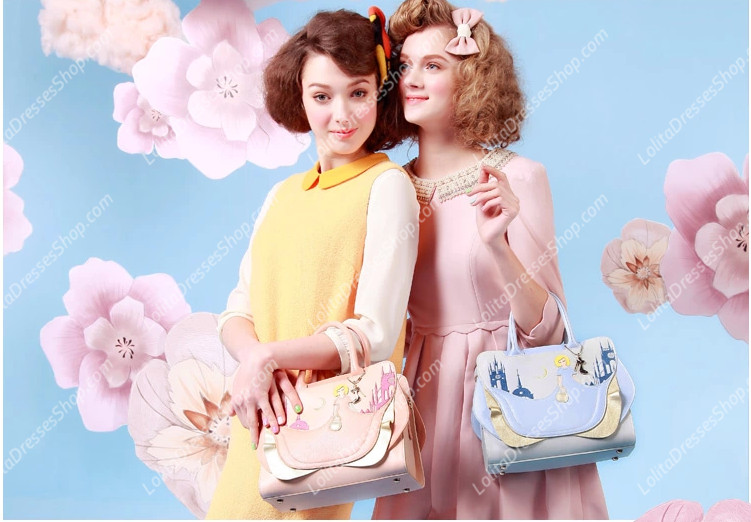 Latest Princess Pink Girls Lolita Bag