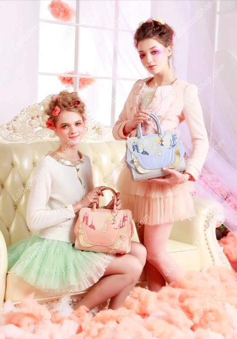 Latest Princess Pink Girls Lolita Bag