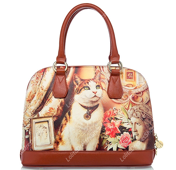 Retro Cute Cat Cartoon Lolita Bag