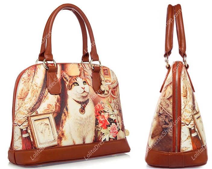 Retro Cute Cat Cartoon Lolita Bag