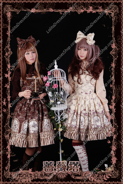 Cotten Sweet Sleeping Beauty JSK Infanta Lolita Dress