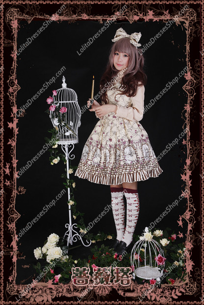 Cotten Sweet Sleeping Beauty JSK Infanta Lolita Dress