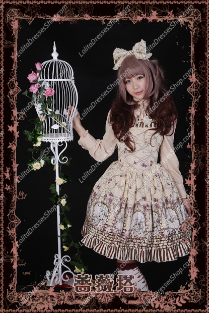 Cotten Sweet Sleeping Beauty JSK Infanta Lolita Dress