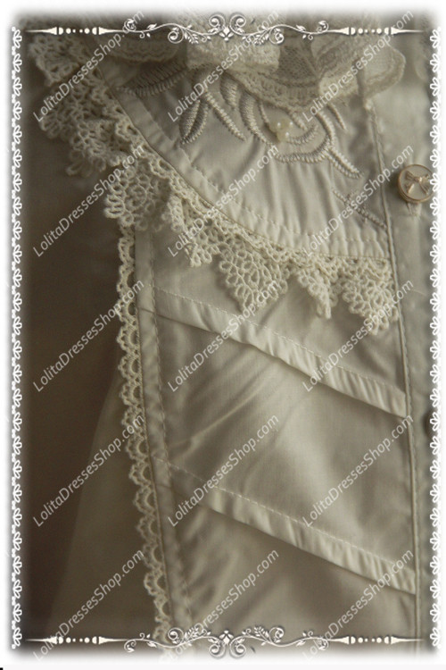Cotten Sweet Sleeping Beauty Long Sleeve JSK Infanta Lolita Blouse