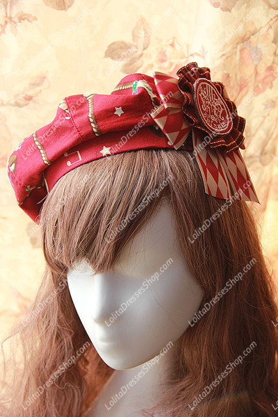 Sweet Cotten Golden Kursaal Infanta Lolita Pumpkin Head Helmet