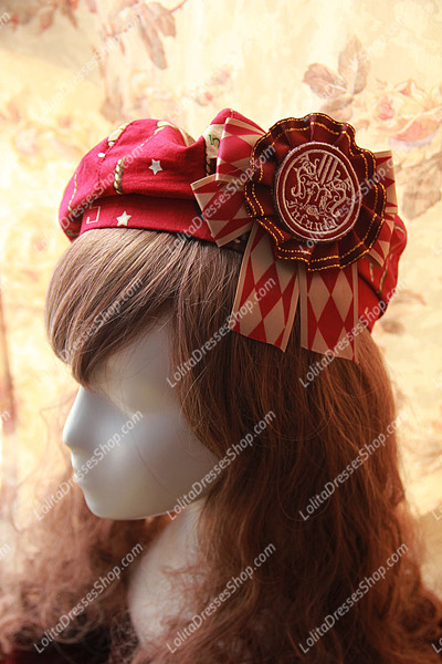 Sweet Cotten Golden Kursaal Infanta Lolita Pumpkin Head Helmet