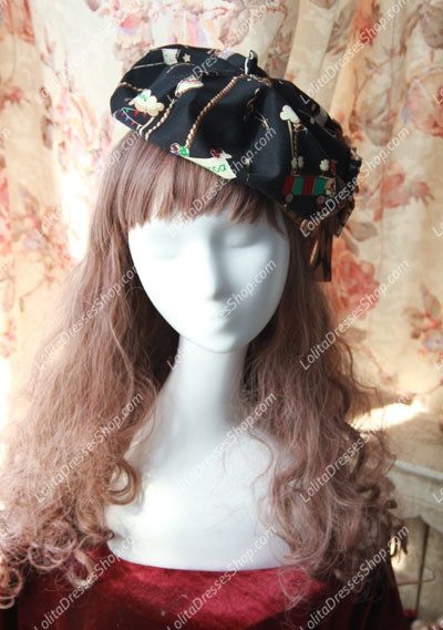 Sweet Cotten Golden Kursaal Infanta Lolita Pumpkin Head Helmet