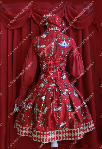 Sweet Cotten Golden Kursaal Infanta Lolita waistcoat
