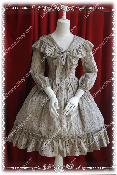 Sweet Cotten Lolita Ann\'s Town sweety Knot Sk Infanta Dress