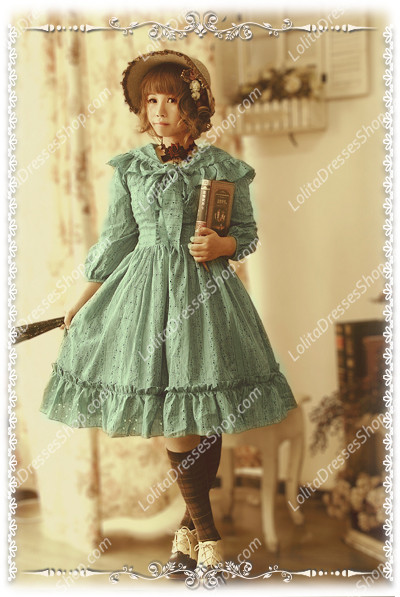 Sweet Cotten Lolita Ann\'s Town sweety Knot Sk Infanta Dress