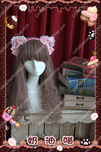 Sweet Cotten Cream Cat sweety KC Infanta Headband