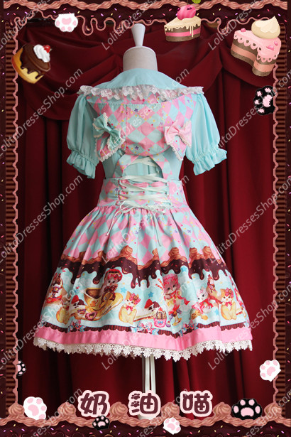 Sweet Cotten Cream Cat sweety KC Infanta overalls