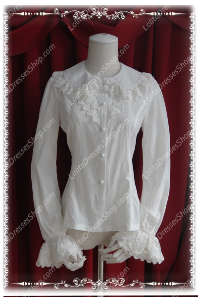 Sweet Cotten KC High Density Elastic Chiffon Infanta Blouse