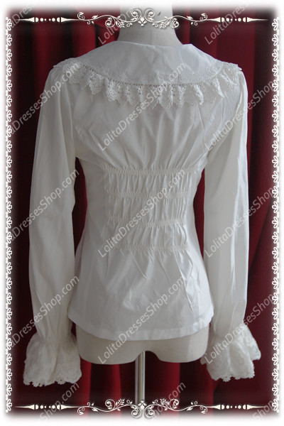 Sweet Cotten KC High Density Elastic Chiffon Infanta Blouse