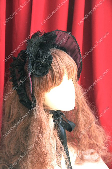 Sweet Cotten Bonnet Infanta Lolita Hat