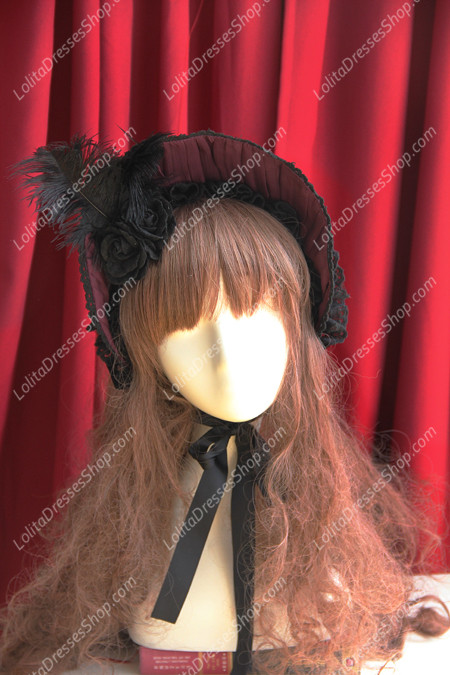 Sweet Cotten Bonnet Infanta Lolita Hat