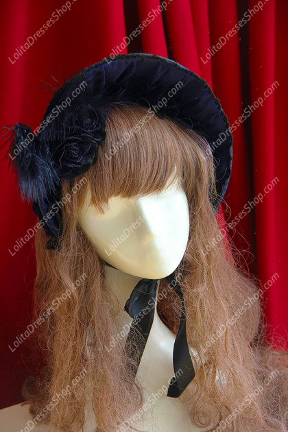 Sweet Cotten Bonnet Infanta Lolita Hat