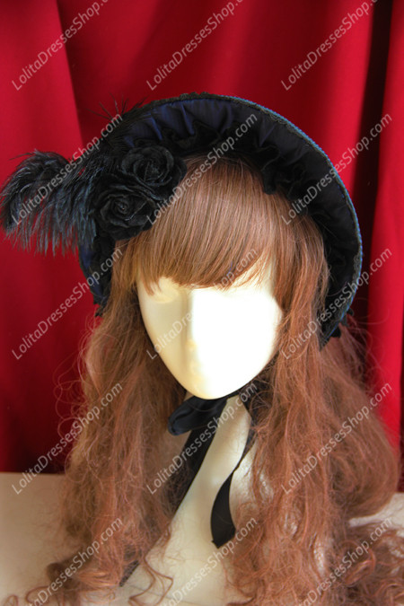 Sweet Cotten Bonnet Infanta Lolita Hat