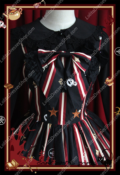 Sweet Cotten Dark Magic Party Infanta Lolita Dress