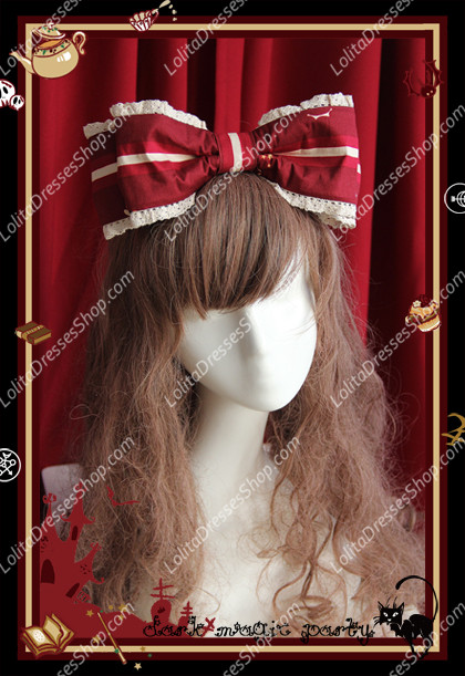 Sweet Cotten Dark Magic Party Infanta Lolita KC Hat