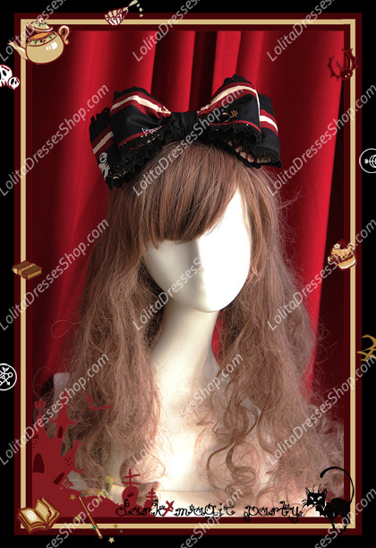 Sweet Cotten Dark Magic Party Infanta Lolita KC Hat