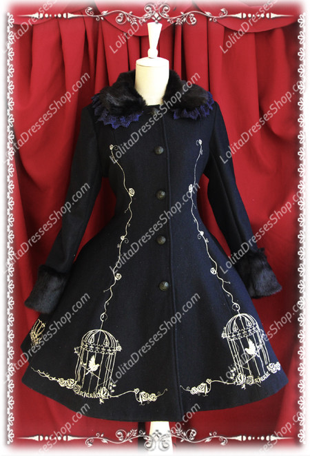 HOT NEW Infanta Lolita Cashmere Cape Coat