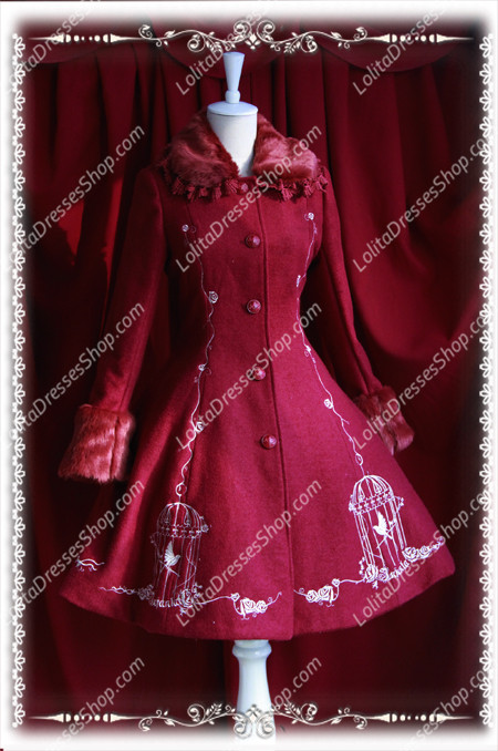 HOT NEW Infanta Lolita Cashmere Cape Coat