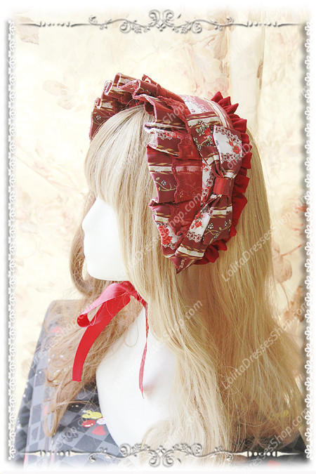 Sweet Cinderella Print Infanta Lolita headband