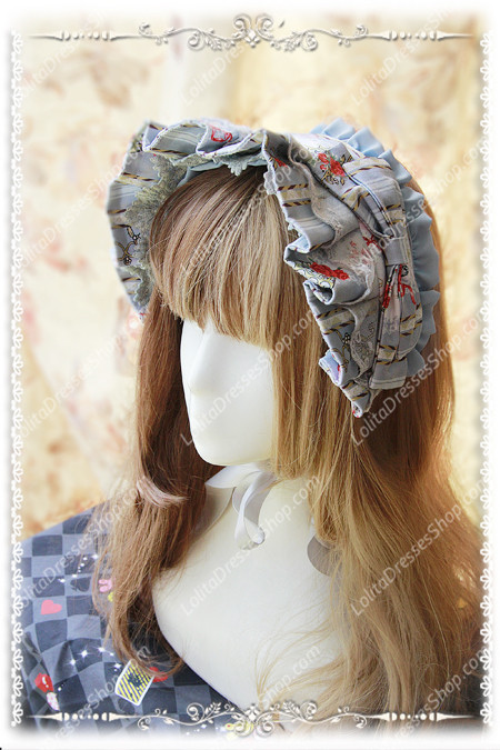 Sweet Cinderella Print Infanta Lolita headband