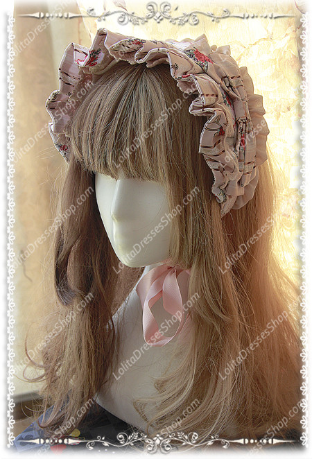 Sweet Cinderella Print Infanta Lolita headband