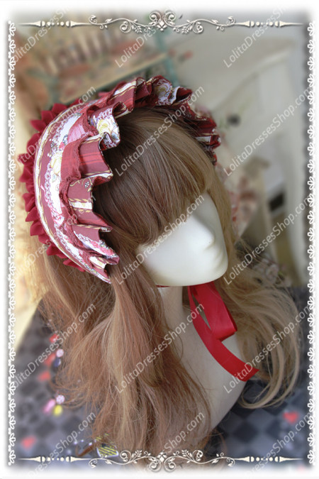 Sweet Cinderella Print Infanta Lolita headband