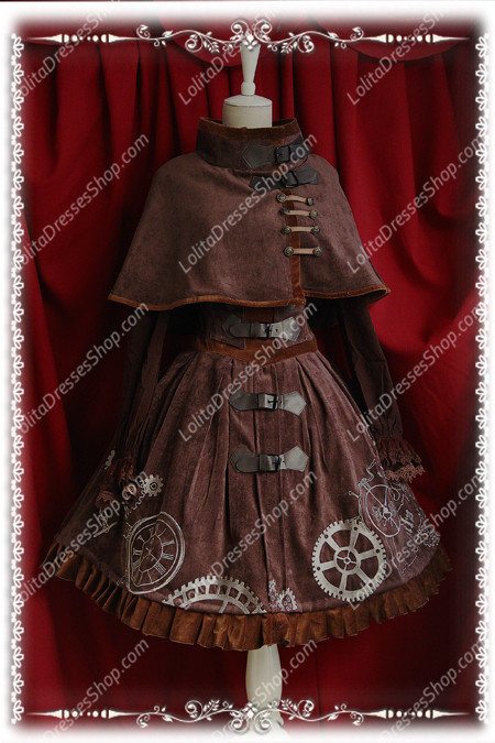 Sweet Cotton Punk Infanta Lolita Cape