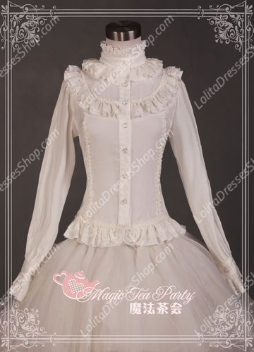 Sweet Magic Tea Party JK Xilia Knot Lolita Blouse