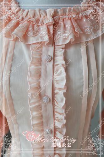 Sweet Magic Tea Party JK Floral Knot Lolita Blouse