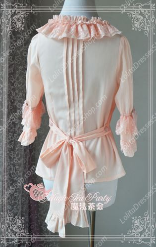 Sweet Magic Tea Party JK Floral Knot Lolita Blouse