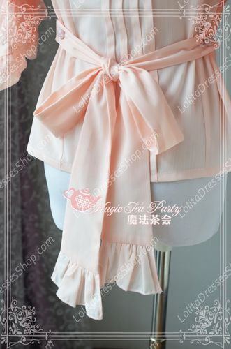 Sweet Magic Tea Party JK Floral Knot Lolita Blouse