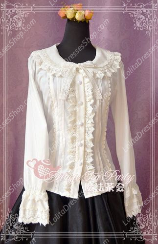 Sweet Magic Tea Party JSK Floral Cultivates qi Lolita Blouse