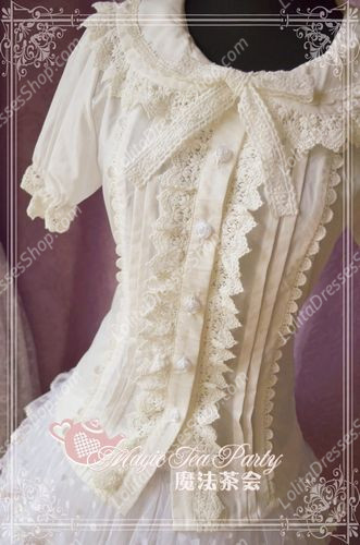 Sweet Magic Tea Party JSK Floral Cultivates qi Lolita Blouse