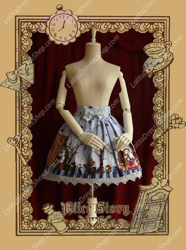 Sweet Cotten Print Alice Story Infanta Lolita JSK