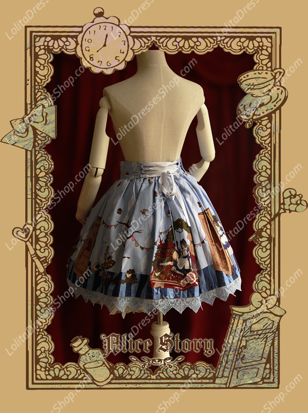 Sweet Cotten Print Alice Story Infanta Lolita JSK