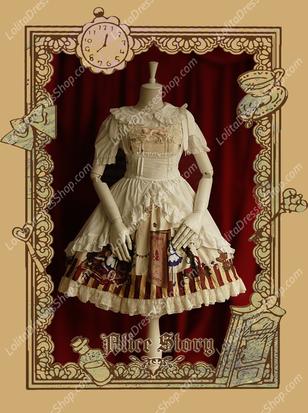 Sweet Cotten Alice Infanta Lolita Apron